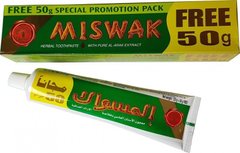 Зубная паста мисвак miswak 120 грамм + 50 грамм (большая упаковка) АКЦИЯ! 231587