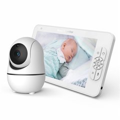 SM70PTZ 7-дюймовий Бездротовий Цифровий Baby Monitor Двостороння відеоняня