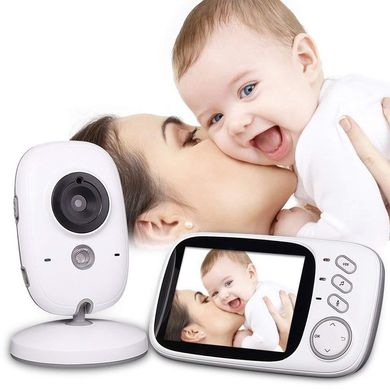 Видеоняня Baby Monitor VB603 3.2 Original JKR с датчиком звука, ночное видение + термометр, радионяня, няня