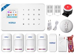Комплект сигнализации Kerui Wi-Fi W18 Pro Super для 3-комнатной квартиры! ! Гарантия 24 месяца!