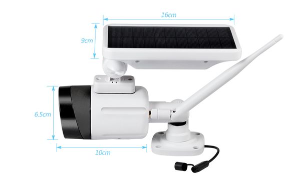 IP-камера KERUI S4, 1080P, 2 МП, на солнечной батарее, Wi-Fi, водонепроницаемая Уличная, оптика Sony
