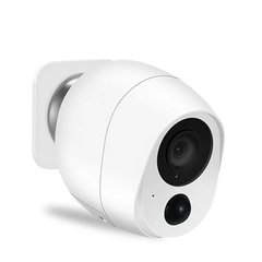 IP-камера KERUI зовнішня EQ 2B водонепроникна Вулична, З БАТАРЕЄЮ з підтримкою Wi-Fi, 1080P, 2 МП з АКБ