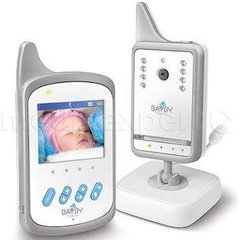 Baby Monitor BBM 7020 радіоняня відеоняня няня, нічне бачення, спостереження за дитиною, Білий