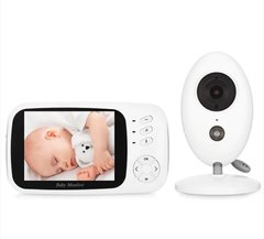 Видеоняня Baby Monitor XF-808 3.5" JKR с датчиком звука, режимом ночного видения и термометром няня