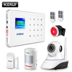 Комплект сигналізації Kerui alarm G18 з Wi-Fi IP камерою