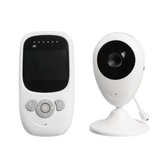 Видеоняня XUANERMEI SP880 Baby Monitor с дистанционным монитором LCD 2.4 Белый Baby Monitor SP880, Бежевый