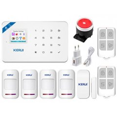 Комплект Сигналізації Kerui Wi-Fi W18 Для 3-Кімнатної Квартири! Гарантія 24 місяці!