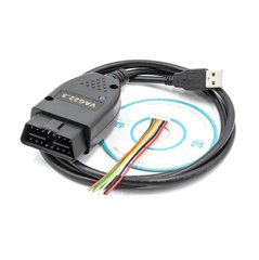 Автомобільний Сканер Діагностичний адаптер VCDS, кабель vag com Вася Діагност, HEX CAN v2 Версія 22.3