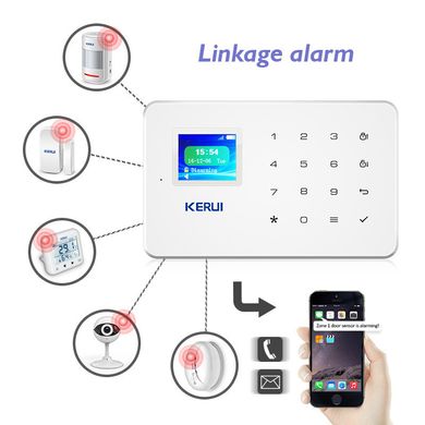 Охранная GSM сигнализация kerui G18 (набор эконом)
