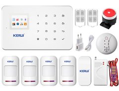 Комплект сигналізації Kerui G18 Pro для 3-кімнатної квартири