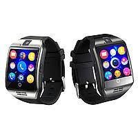 Смарт годинник Розумні годинник Smart Watch Q18 чорного кольору+ коробка. Smart Watch Q18 Black 231341