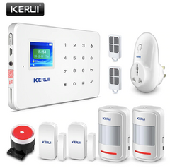 Комплект сигналізації Kerui alarm G18 plus з розумною радиорозеткой! Гарантія 24 місяці!