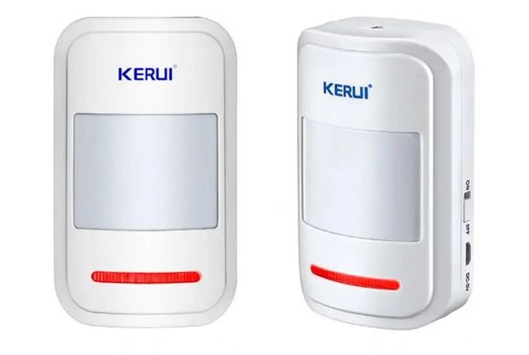 Бездротовий ІЧ-датчик руху для Kerui з вбудованою антеною для сигналізації P819