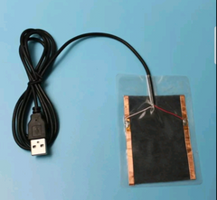 Електричні грілка USB 19*13.5 см для взуття, одягу, дитячої коляски