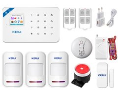 Комплект сигналізації Kerui Wi-Fi W18 Pro для 2-кімнатної квартири! Гарантія 24 місяці!