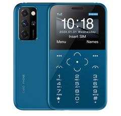 Микро Мобильный телефон-кредитная карточка Soyes S10P (НА ДВЕ СИМ КАРТЫ)