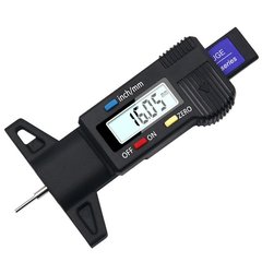 Цифровий товщиномір вимірювач глибини протектора шин (комлпетк стандарт)