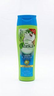 Dabur Vatika Шампунь &laquo;Обьем и густота&raquo; с экстрактом кокоса и масла жожоба 360 мл 3110652522 фото