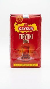 Турецкий чорниый чай &Ccedil;aykur Tiryaki 1000 грамм Турция Оригинал 3110687024 фото
