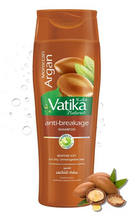 Шампунь з олією аргани для живлення волосся Dabur Vatika 180 мл Ватика 5556637 фото