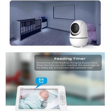 SM70PTZ 7-дюймовый Беспроводной Цифровой Baby Monitor Двухсторонняя видеоняня 321653242 фото