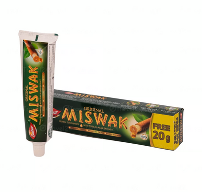 Зубна паста місвак miswak 120 грам + 20 грам (велика упаковка) АКЦІЯ!