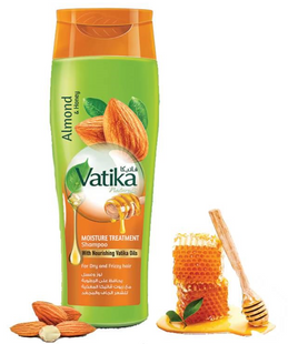 Dabur Vatika / Шампунь &laquo;Зволожуючий&raquo; (масло мигдалю, мед), 360 мл Єгипет 112556637 фото