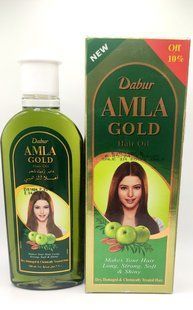 Масло для волос Амла amla Gold с миндалем и яблоко (90мл) Dabur Дабур 9993404623 фото