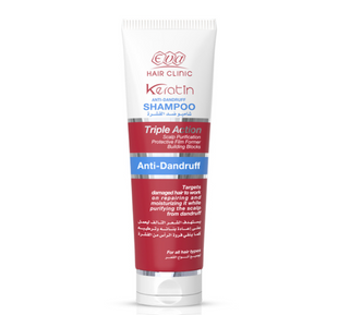 Eva Hair Clinic Keratin Shampoo Dual Action Шампунь з кератином Intensive Repair E-Keratin Єгипет 433587152 фото
