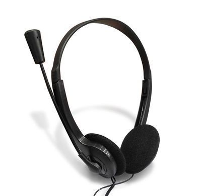 Навушники гарнитура Vinga HSC010 Black (HSC010BK) 1464343638 фото