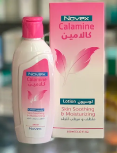 Novex Calamine Lotion. Лосьйон Новекс Каламін. 100 мл. Заспокоєння та зволоження шкіри, каламил 114581941 фото