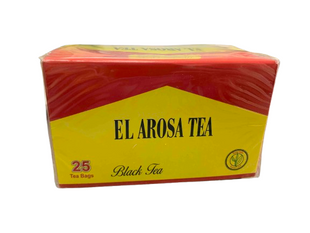 Чай Египетский премиум класса El Arosa Tea Оригинал Черный чай Al Arosa из Египта (25 пакетиков) 323920454159 фото
