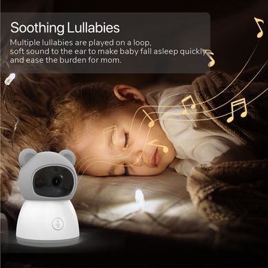 Видеоняня Wi-Fi Baby Monitor B6TYQ Радионяня беспроводная с двусторонней связью 5 Дюймов Экран 694999499 фото