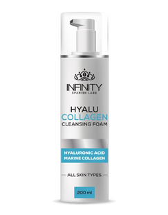 Пінка, що очищає Hyalu Collagen infinity 200 мл Єгипет 31315352 фото