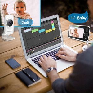 Видеоняня радионяня няня Hellobaby hb50 5" ДЮЙМА ЭКРАН 1464325638 фото