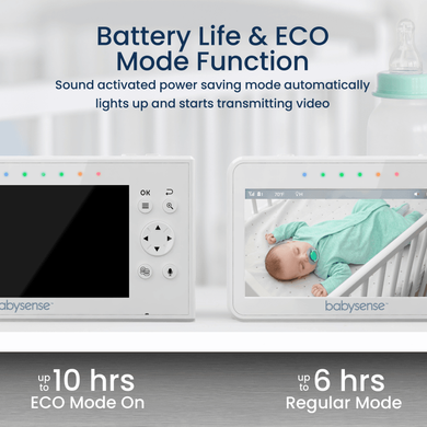 ВИДЕОНЯНЯ BabySense V43 - видео няня с камерой МОНИТОР 4.3 дюйма!!!! 2 КАМЕРЫ!!!! 321654949 фото