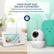 ВИДЕОНЯНЯ BabySense V43 - видео няня с камерой МОНИТОР 4.3 дюйма!!!! 2 КАМЕРЫ!!!!