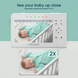 ВИДЕОНЯНЯ BabySense V43 - видео няня с камерой МОНИТОР 4.3 дюйма!!!! 2 КАМЕРЫ!!!!