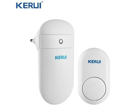 Беспроводной водонепроницаемый дверной звонок KERUI M518 БЕЛЫЙ 1341947199 фото