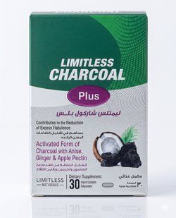 Limitless Charcoal Charcoal Лімітлес Charcoal Плюс Активоване вугілля 30 капсул Єгипет, Оригінал 3045290664 фото