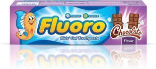 Fluoro Флуоро детская гелевая зубная паста со вкусом шоколада 50 гр. 965331090 фото