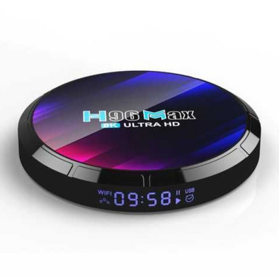 Смарт ТВ приставка H96 Max V13 4/32 Гб Smart TV Box Android 13 131518499 фото