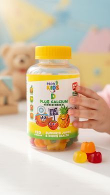 Детские витамины ProfiKids Vitamin D Plus Calcium & K2, 120 шт 12323992090 фото