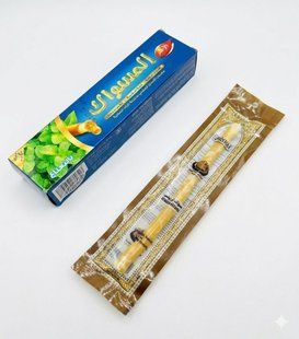 Зубная паста Dabur Herbаl с МЯТОЮ 140 грамм + палочка месвак Египет 3018462878 фото