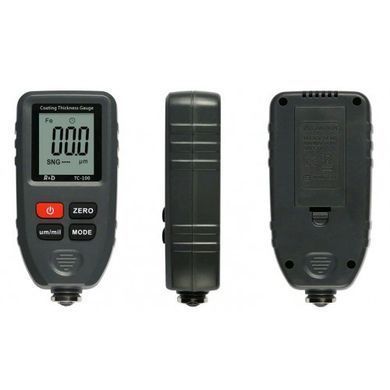 TC100-grey TC-100 TC100 тс100 тс 100 толщиномер краски, Fe/NFe, до 1300 мкм (комлект стандарт) + батарейка 1122590946 фото
