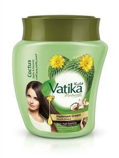 Dabur Vatika HAIR FALL CONTROL CONDITIONER/Ватика кактус с часноком и кокосом /Маска КОНТРОЛЬ ВЫПАДЕНИЯ, 225 мл Египет 3095092617 фото