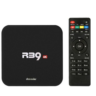 Android TV Box Docooler R39 Android 8.1 2GB 16GB. Смарт приставка.