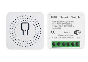 Умный мини переключатель DIY Smart Switch для Tuya Smart Life 16А реле умный дом, синхронизация 3018530601 фото