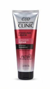 Eva Hair Clinic Keratin Shampoo Dual Action Шампунь с кератином Intensive Repair (интенсивное восстановление) E-Keratin Египет 3108025524 фото