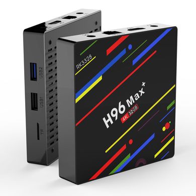 Смарт ТВ медіаплеєр приставка TV Box Андроїд Smart TV SmartTV H96 MAX Plus 4/32 GB